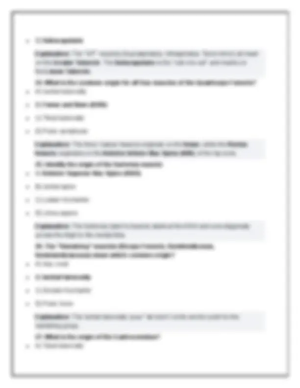 BIOL251 Human Anatomy & Physiology I w/Lab 2026 | Module 5 Exam Review ...