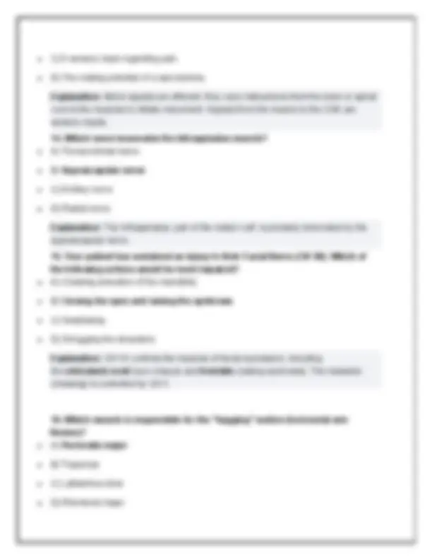 BIOL251 Human Anatomy & Physiology I w/Lab 2026 | Module 5 Exam Review ...