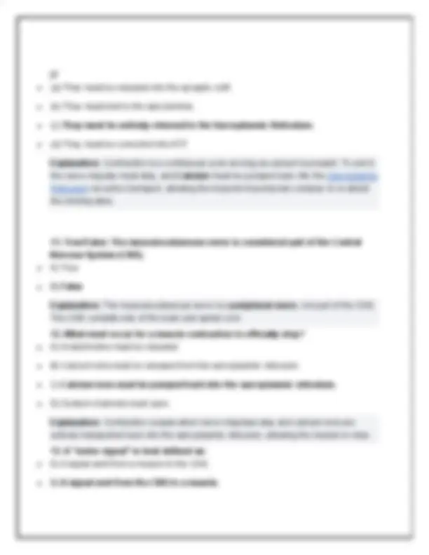 BIOL251 Human Anatomy & Physiology I w/Lab 2026 | Module 5 Exam Review ...