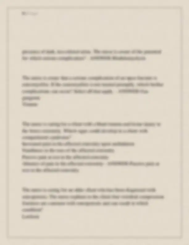 Herzing University NSG 223 Med Surg II Exam 3 Newest 2025/2026 Complete ...