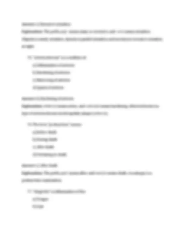 100 Medical Terminology Practice Questions & Answers 2026 – Free PDF ...