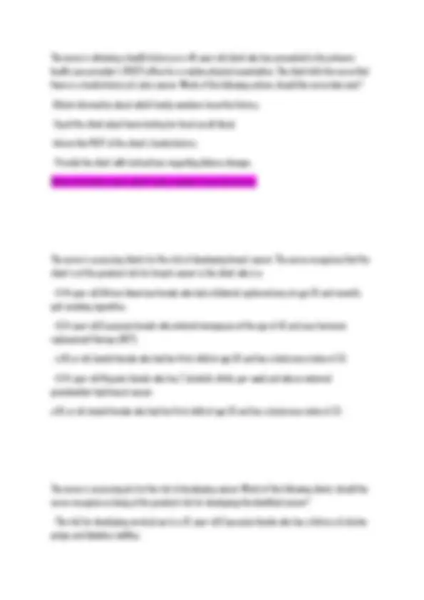 NUR 265 EXAM 4 FINAL 100 QUESTIONS AND ANSWERS UPDATED 2026 2027 FINAL ...