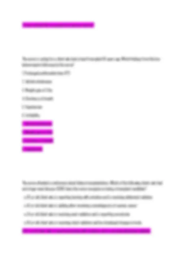 NUR 265 EXAM 4 FINAL 100 QUESTIONS AND ANSWERS UPDATED 2026 2027 FINAL ...