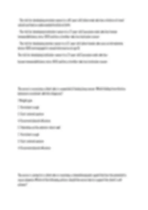 NUR 265 EXAM 4 FINAL 100 QUESTIONS AND ANSWERS UPDATED 2026 2027 FINAL ...
