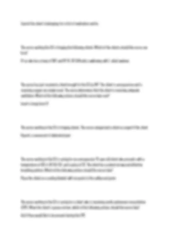 NUR 265 EXAM 4 FINAL 100 QUESTIONS AND ANSWERS UPDATED 2026 2027 FINAL ...