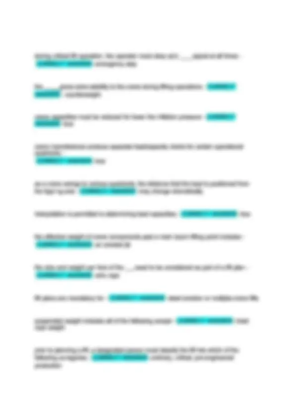 Advanced Rigging Test Questions – Correct Answers (2026–2027 ...