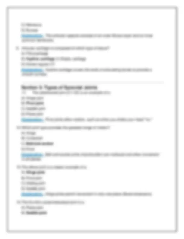 Biol251 Human Anatomy & Physiology I W/Lab 2026 | Module 4 Exam Review ...