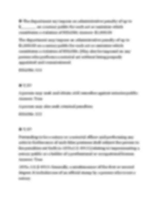 PA NOTARY PUBLIC EXAM FINAL PAPER 2026 QUESTIONS WITH FULL SOLUTION ...