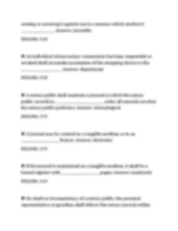 PA NOTARY PUBLIC EXAM FINAL PAPER 2026 QUESTIONS WITH FULL SOLUTION ...