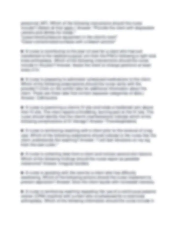 ATI PN MEDICAL SURGICAL ACTUAL EXAM PAPER 2026 QUESTIONS WITH SOLUTIONS ...