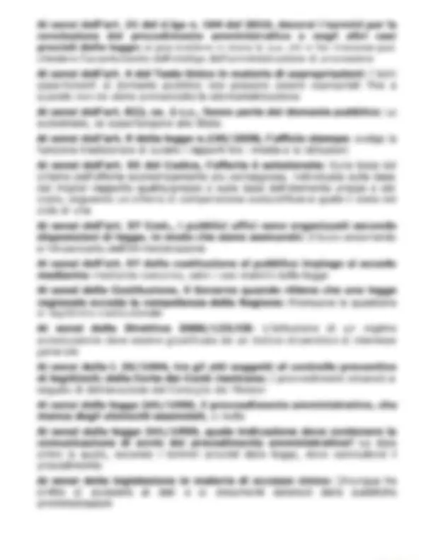 Esame di Diritto Amministrativo- Domande e Risposte Chiave.pdf | Prove ...