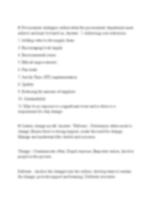 CIPS LEVEL 4 MODULE 1 ACTUAL EXAM PAPER 2026 QUESTIONS WITH ANSWERS ...