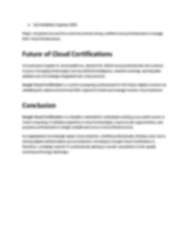 Google Cloud Certification | Complete Guide to GCP Certifications ...