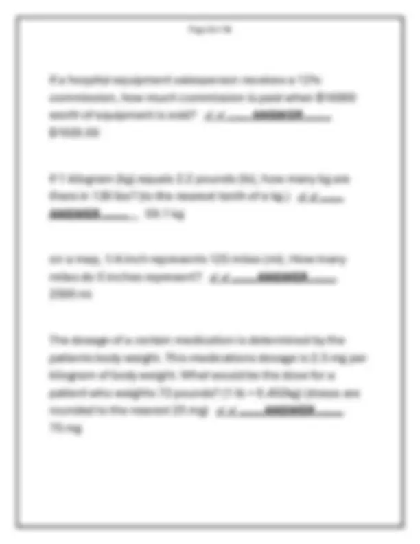 Nex Math Practice Problems NLN NEX MATH ENTRANCE 2026 EXAM QUESTION AND ANSWER | Exams Nursing ...