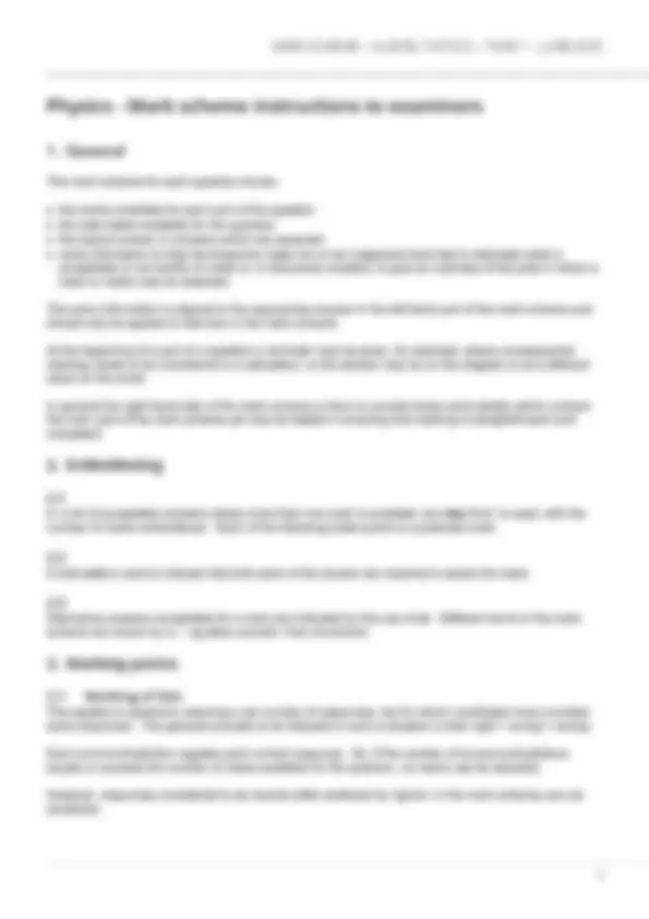 AQA A-level PHYSICS Paper 1 & 2 JUNE 2025 QUESTION PAPERS AND MARK ...