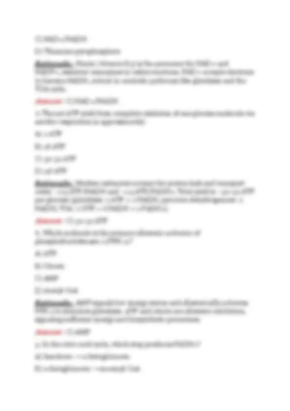 CHEM 301 BIOCHEMISTRY COMPLETE MASTER GUIDE | 200 QUESTIONS (1-200 ...