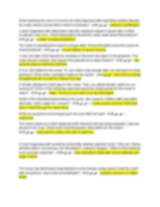 Rasmussen Mental Health Final Exam 2025 – Complete Questions and ...