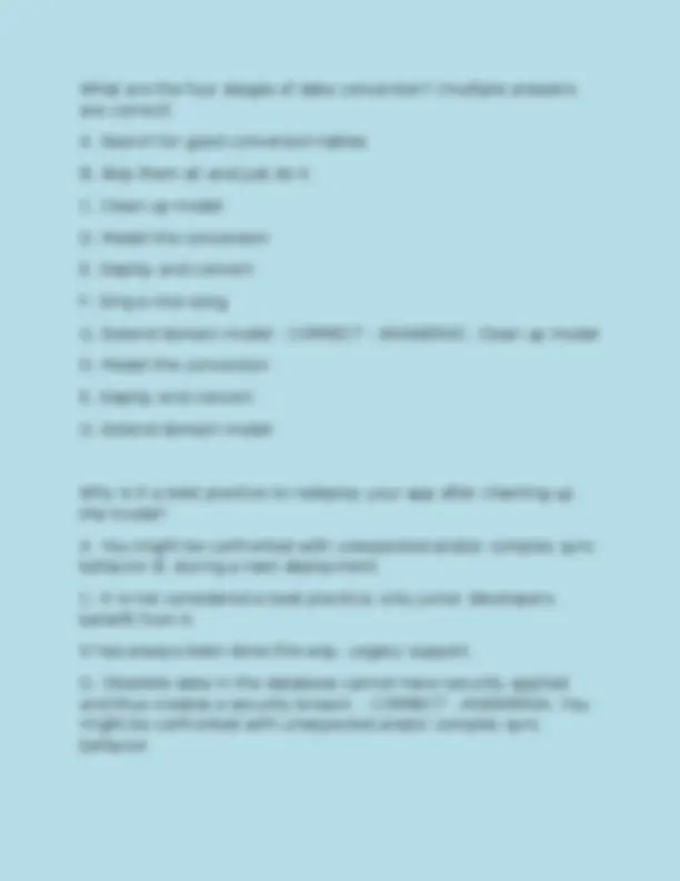 Mendix Advanced Certificated Exam Verified With Correct Accurate ...