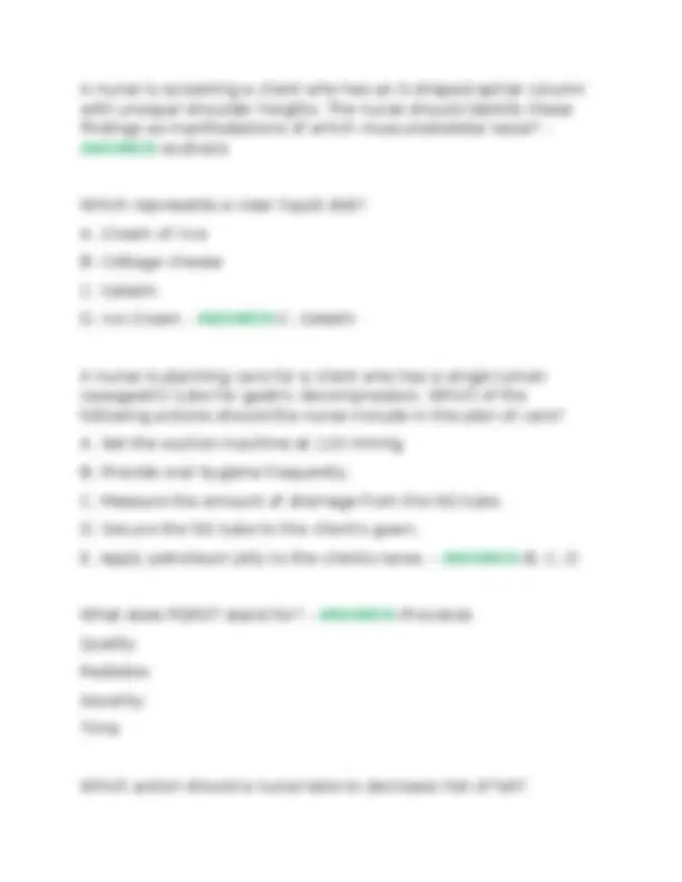 Rasmussen College MDC 1 Exam 2 Ques with Verified Ans (2025 / 2026 ...