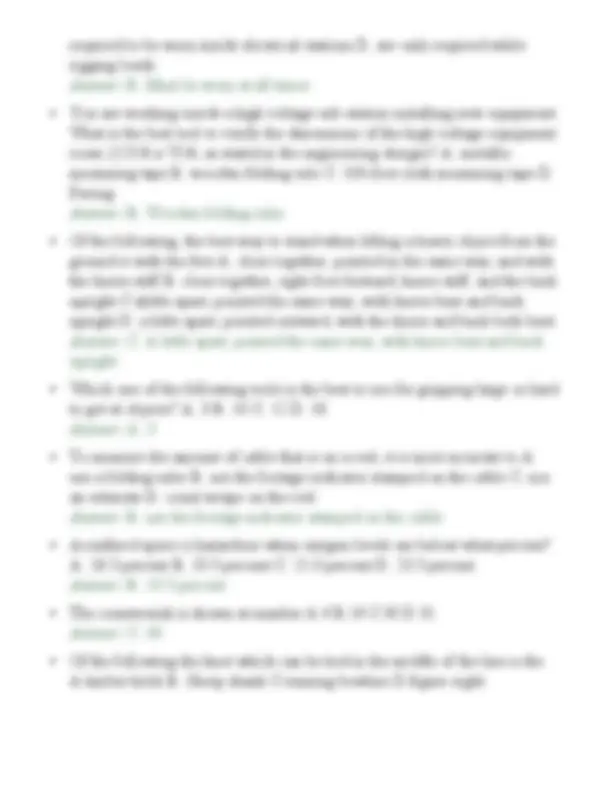 ELECTRICAL CRAFT HELPER PRACTICE PRACTICE EXAMINATION 2026 QUESTIONS ...