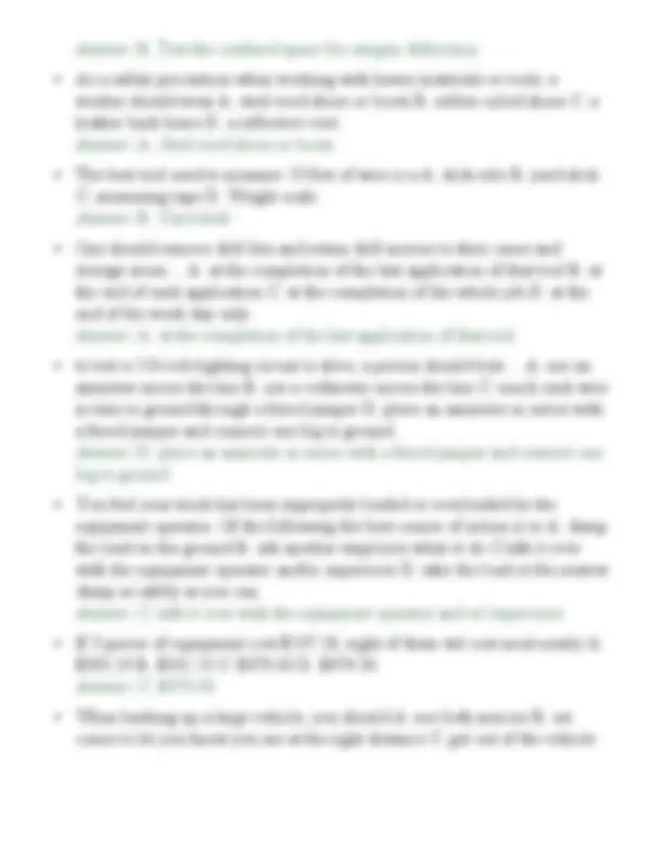 ELECTRICAL CRAFT HELPER PRACTICE PRACTICE EXAMINATION 2026 QUESTIONS ...