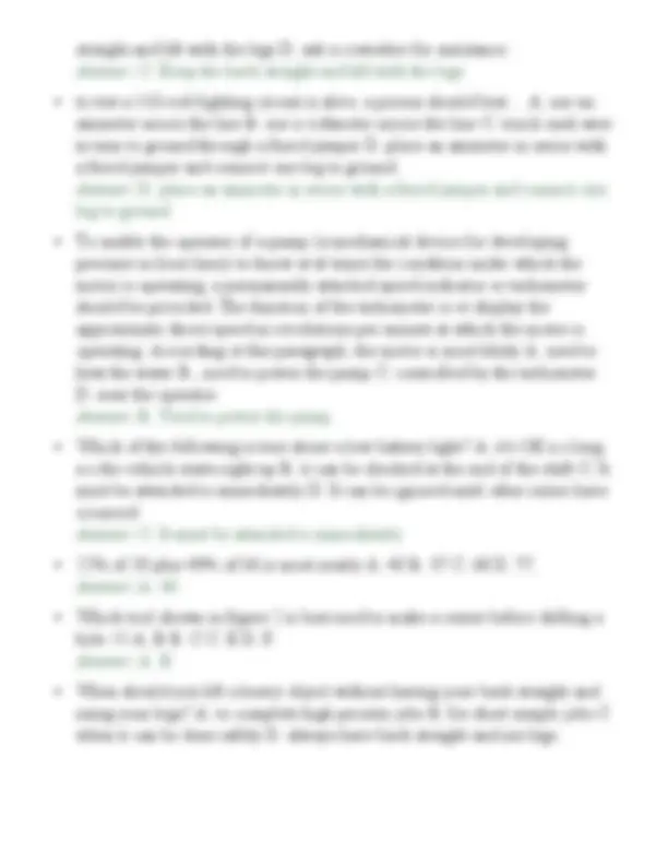 ELECTRICAL CRAFT HELPER PRACTICE PRACTICE EXAMINATION 2026 QUESTIONS ...