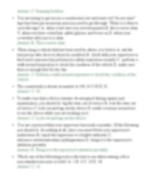 ELECTRICAL CRAFT HELPER PRACTICE PRACTICE EXAMINATION 2026 QUESTIONS ...
