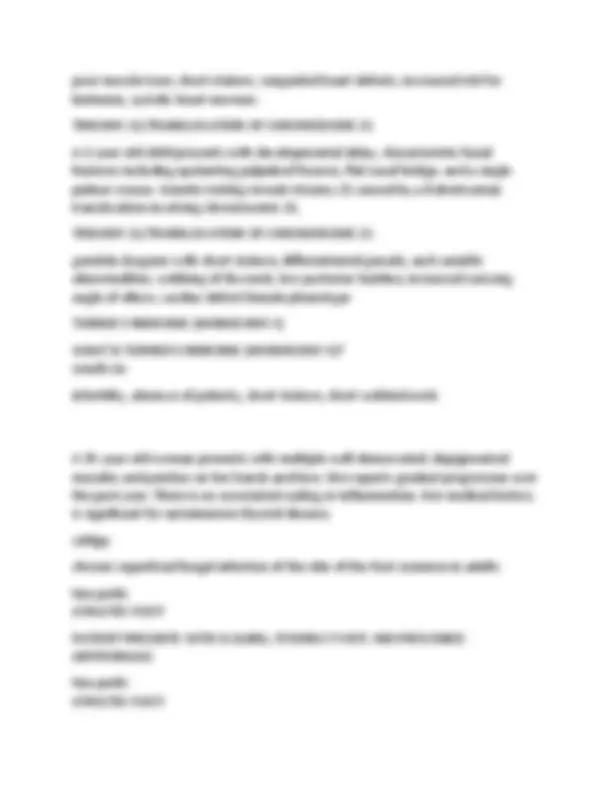 WGU D236 Pathophysiology OA 2026/2027 | 180+ Case-Based Questions ...