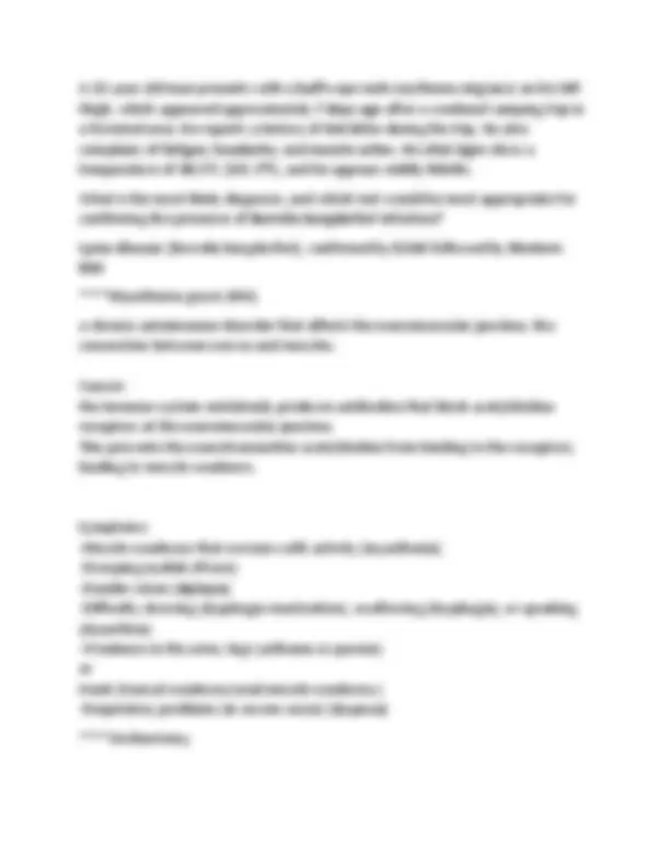 WGU D236 Pathophysiology OA 2026/2027 | 180+ Case-Based Questions ...