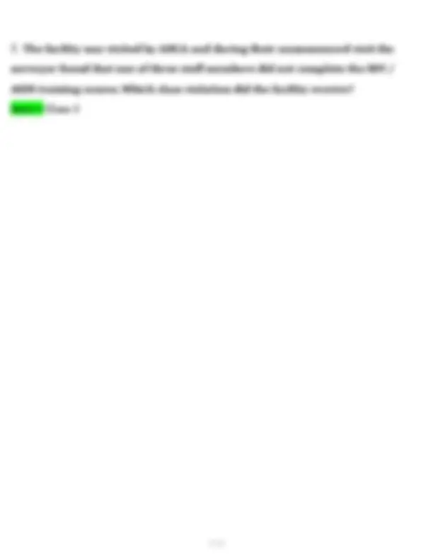 ALF Core Training Exam (2026/2027) | Assisted Living Regulations ...