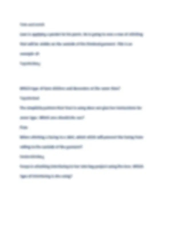 Apparel 3.03 Test EXAM 2026-2027 LATEST UPDATED VERSION QUESTIONS AND ...
