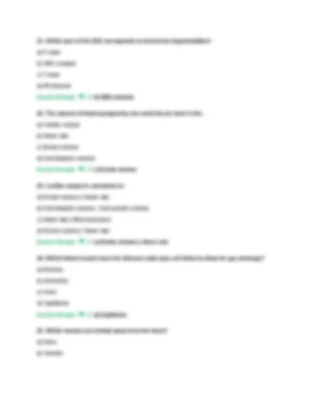 BIOL252: Human Anatomy & Physiology II w/Lab 2025 Module 4 Exam Review ...