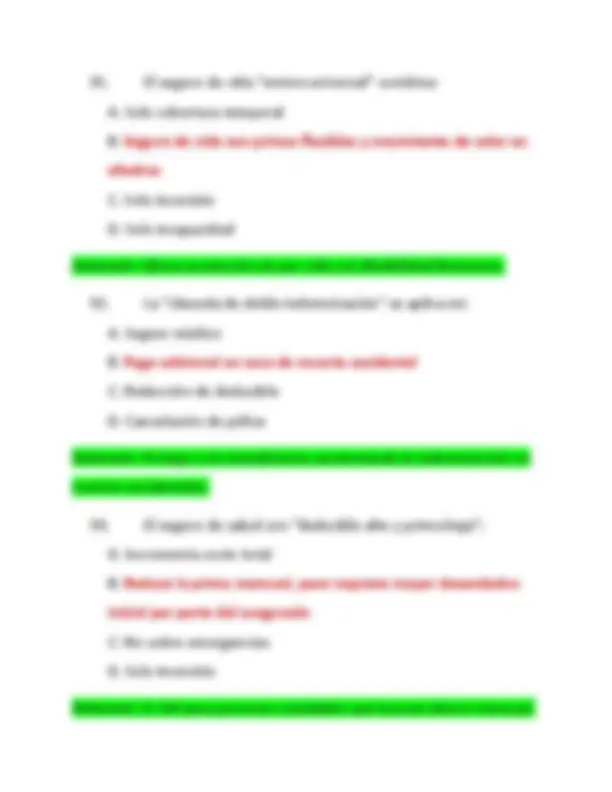 Examen Práctico de Licencia de Seguros de Vida y Salud | Exams Advanced ...