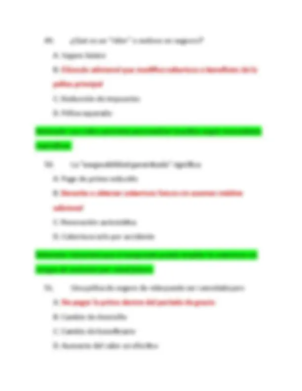 Examen Práctico de Licencia de Seguros de Vida y Salud | Exams Advanced ...