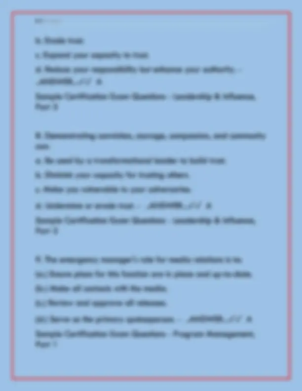 Scmp Exam SCMP Strategic Communication Management Professional Practice Exam ...