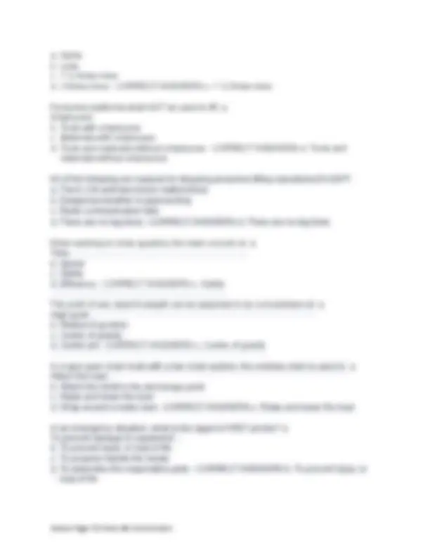 Advance Rigger Test Exam with Correct Answers | Exams Nursing | Docsity