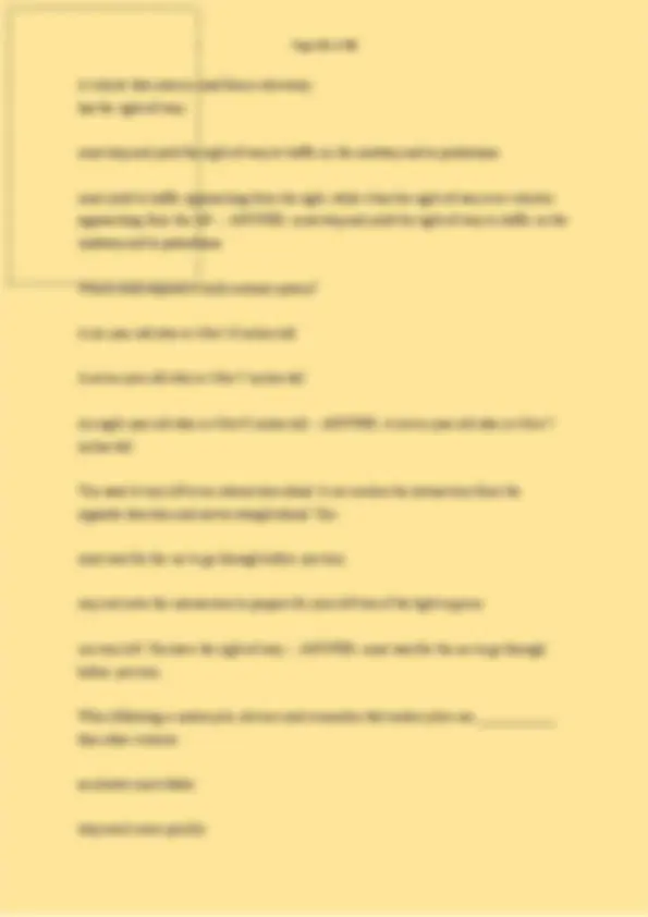 CA DMV DRIVING TEST EXAM GUIDE QUESTIONS WITH CORRECT ANSWERS LATEST ...