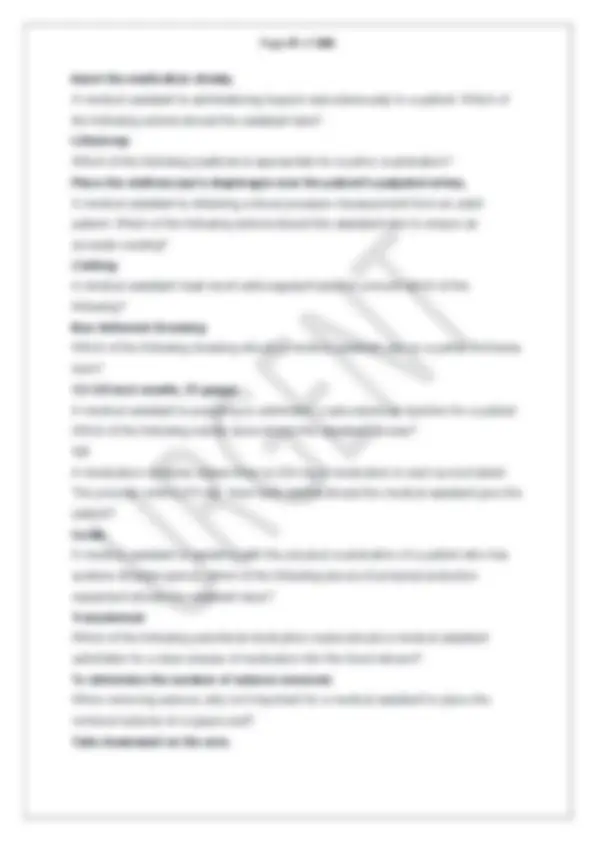 NHA PRACTICE TEST FINAL STUDY GUIDE LATEST VERSION 2026 SOLVED ...