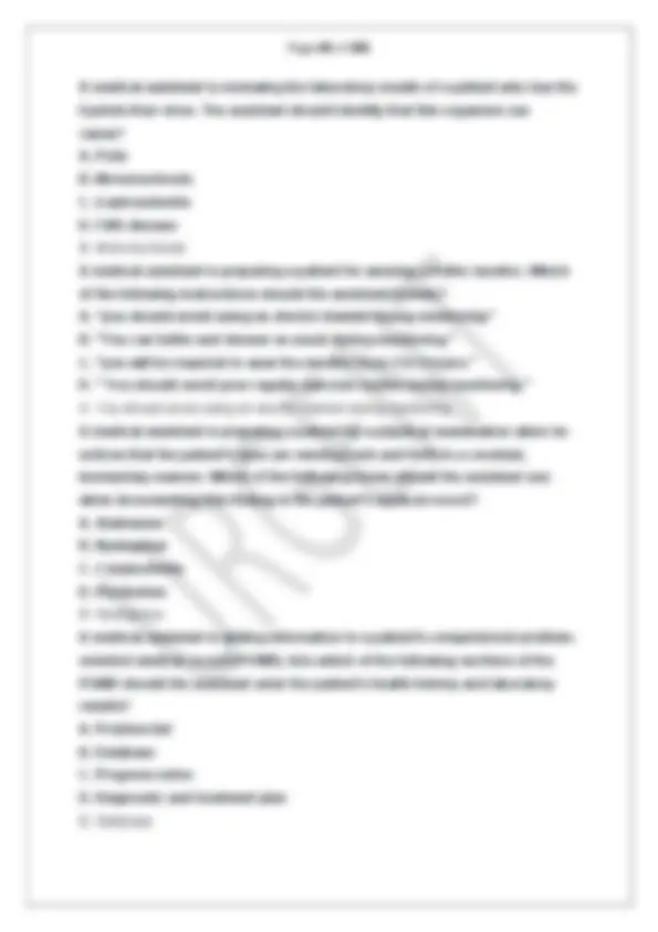 NHA PRACTICE TEST FINAL STUDY GUIDE LATEST VERSION 2026 SOLVED ...