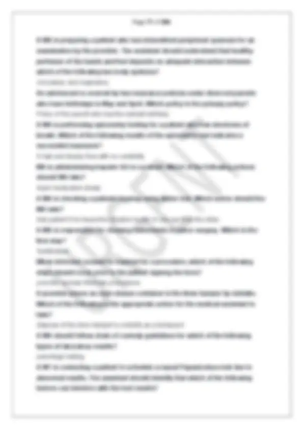 NHA PRACTICE TEST FINAL STUDY GUIDE LATEST VERSION 2026 SOLVED ...