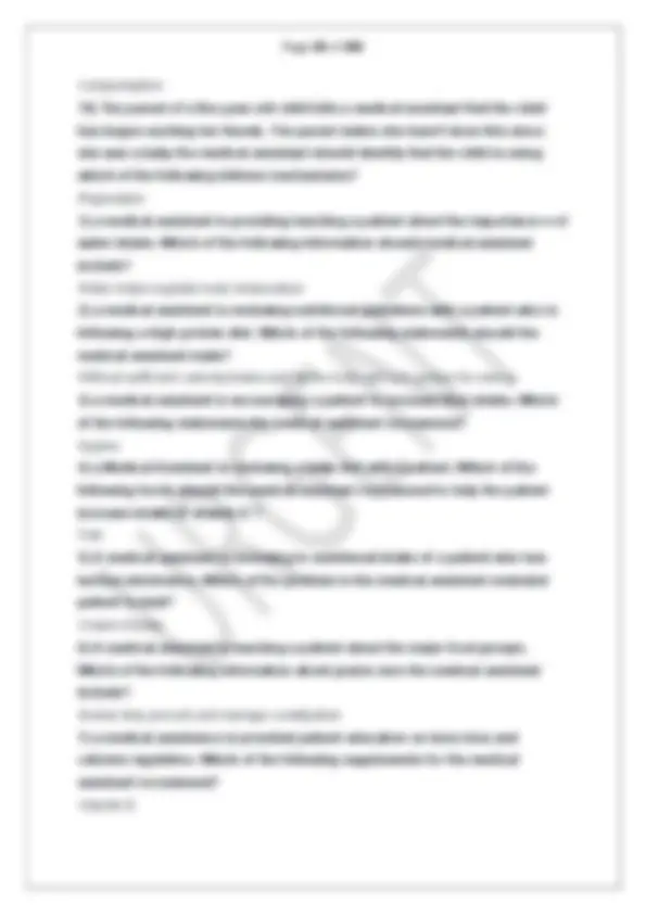NHA PRACTICE TEST FINAL STUDY GUIDE LATEST VERSION 2026 SOLVED ...