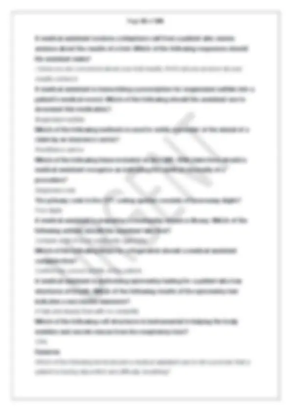 NHA PRACTICE TEST FINAL STUDY GUIDE LATEST VERSION 2026 SOLVED ...