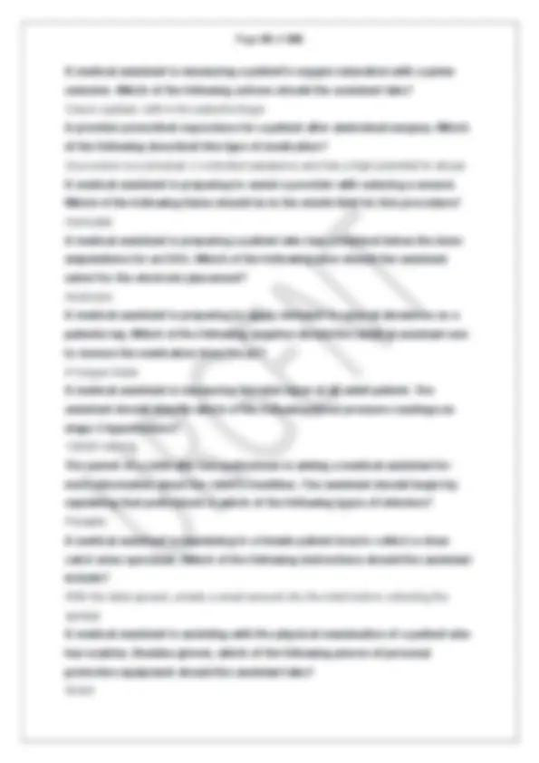 NHA PRACTICE TEST FINAL STUDY GUIDE LATEST VERSION 2026 SOLVED ...