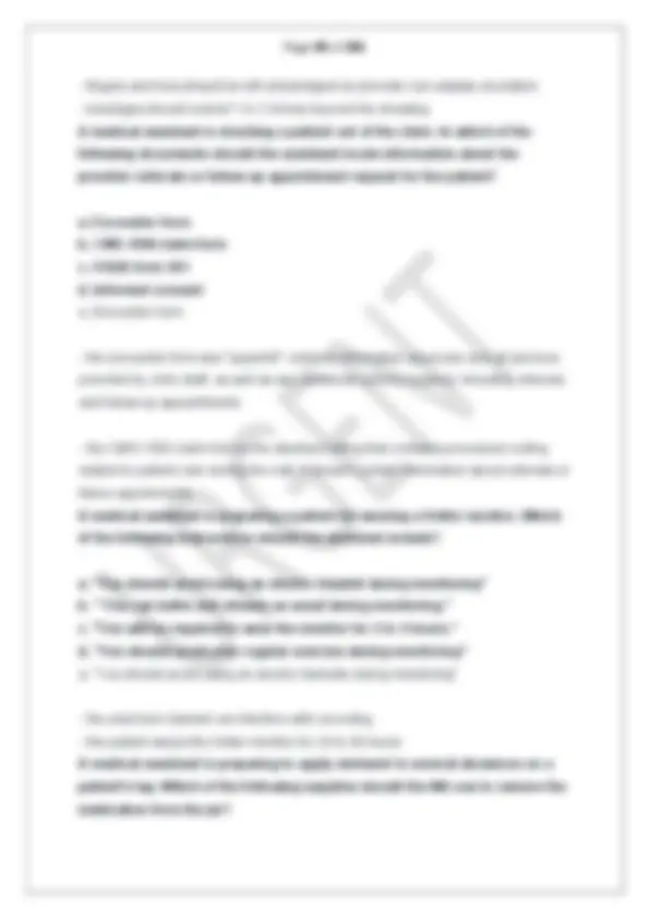NHA PRACTICE TEST FINAL STUDY GUIDE LATEST VERSION 2026 SOLVED ...