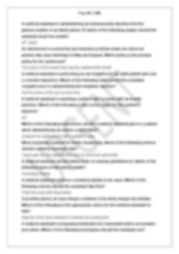 NHA PRACTICE TEST FINAL STUDY GUIDE LATEST VERSION 2026 SOLVED ...