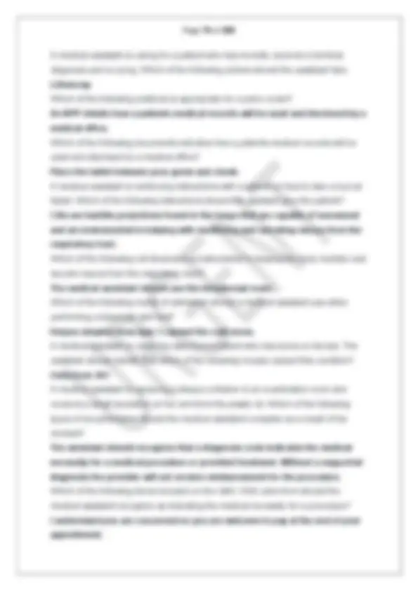 NHA PRACTICE TEST FINAL STUDY GUIDE LATEST VERSION 2026 SOLVED ...