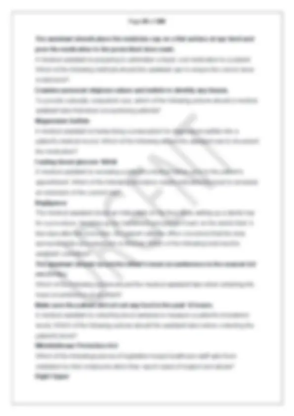 NHA PRACTICE TEST FINAL STUDY GUIDE LATEST VERSION 2026 SOLVED ...