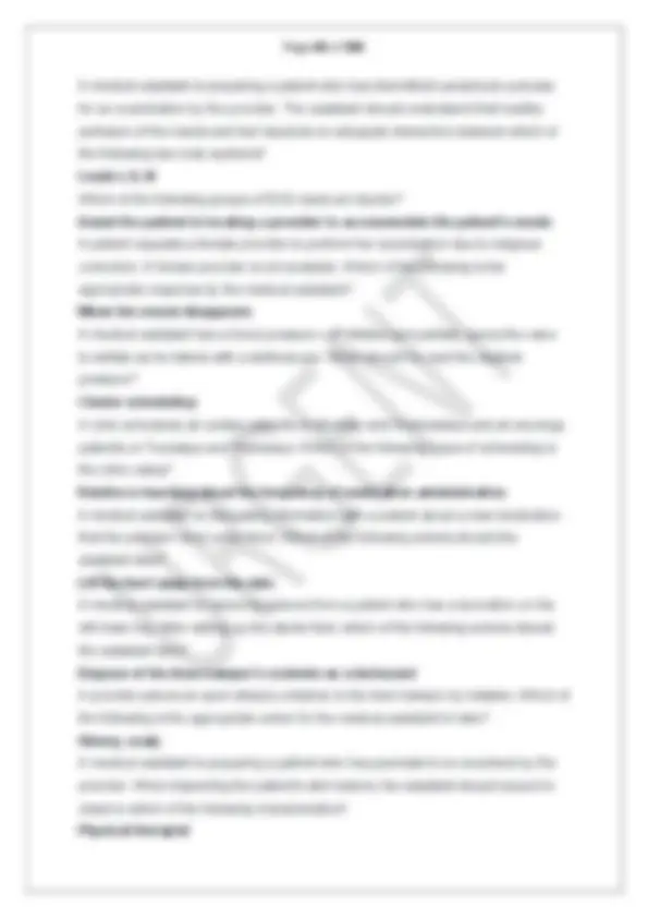 NHA PRACTICE TEST FINAL STUDY GUIDE LATEST VERSION 2026 SOLVED ...