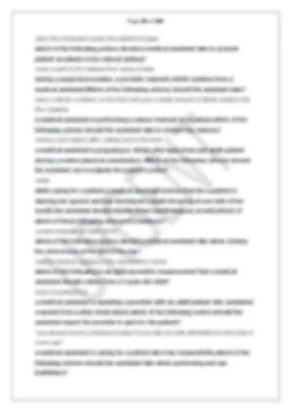 NHA PRACTICE TEST FINAL STUDY GUIDE LATEST VERSION 2026 SOLVED ...