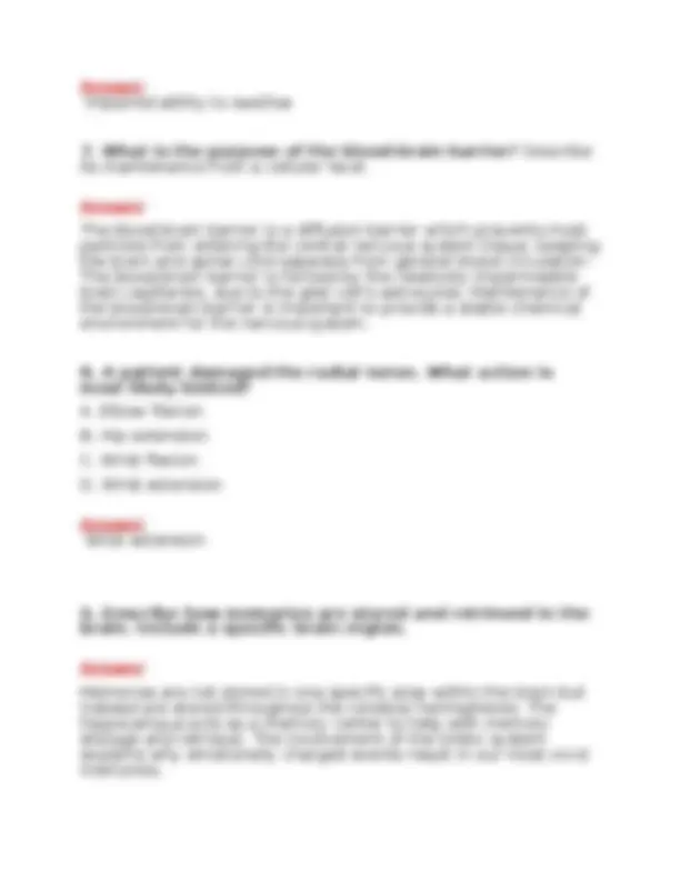 BIOD 152 Anatomy & Physiology 2 Final Exam | Portage Learning (2026/ ...